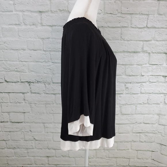 Cato Knit On / Off Shoulder Top Sz. L - Picture 3 of 8